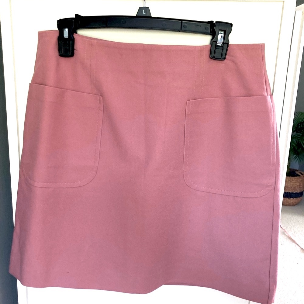 LOFT Outlet 10 Petite patch pocket mini skirt NWT